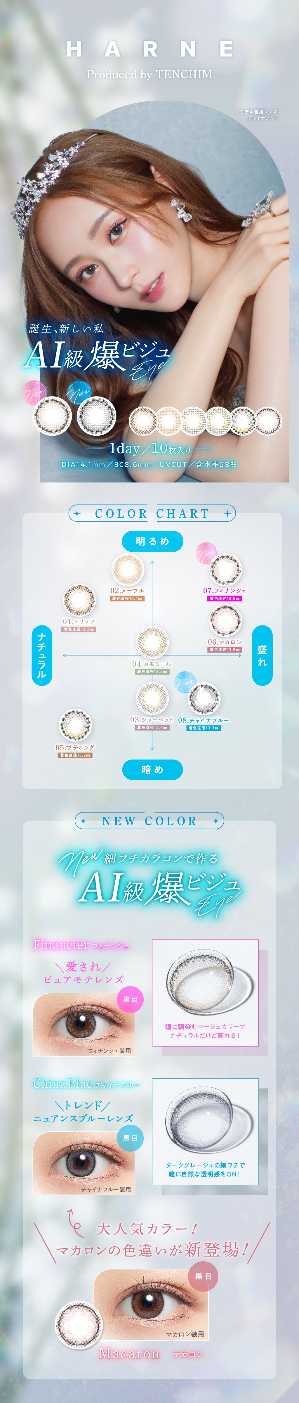 HARNE チャイナブルー 商品紹介 1/3