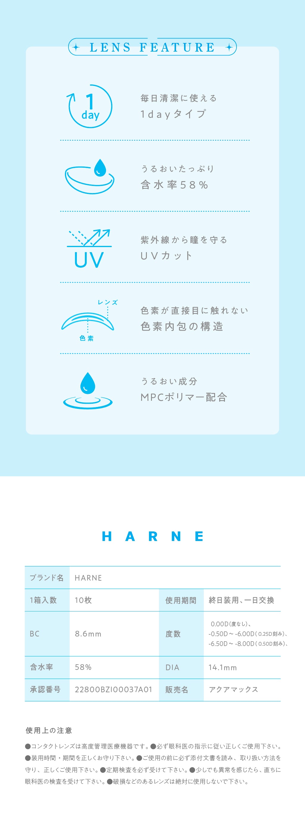 HARNE チャイナブルー 商品紹介 3/3