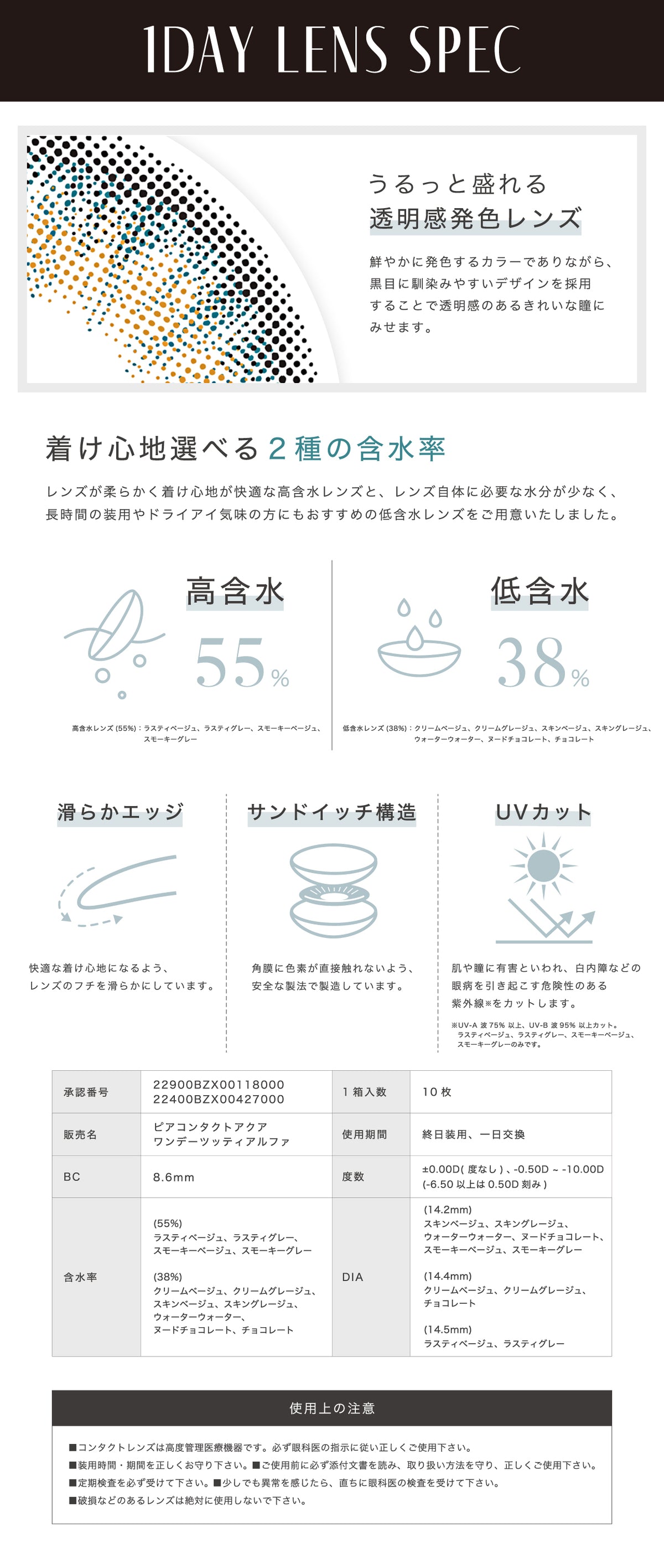 LILMOON 1DAY ラスティグレー 商品紹介 4/4