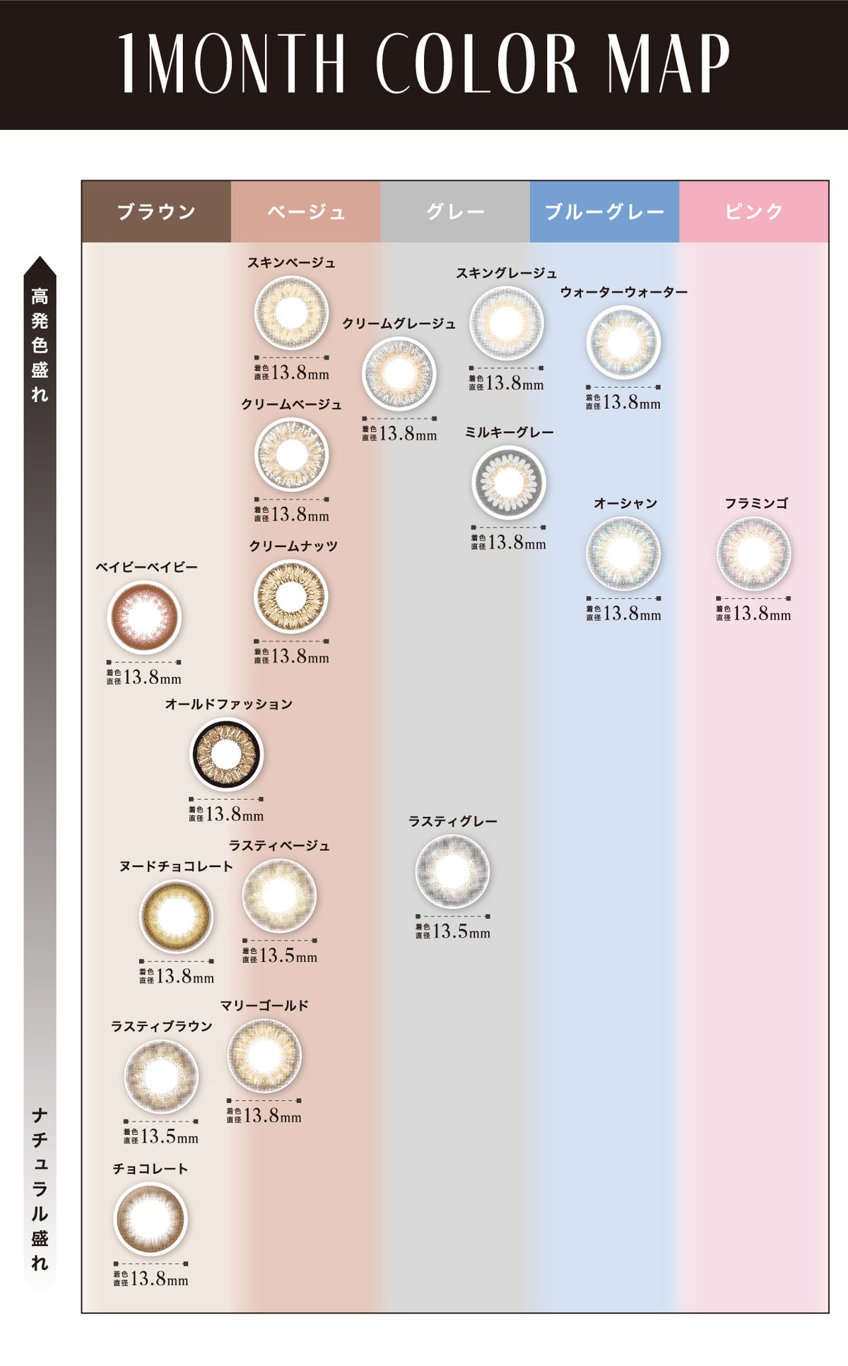 LILMOON 1MONTH ラスティグレー 商品紹介 3/4