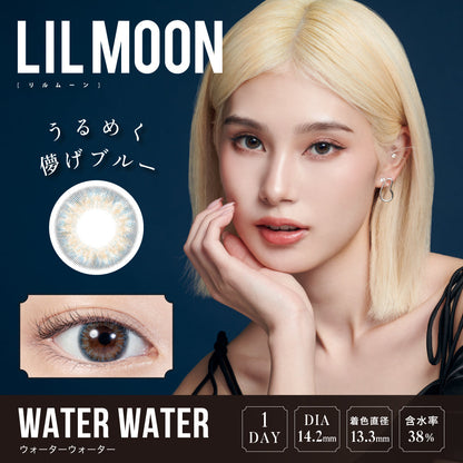 LILMOON 1DAY ウォーターウォーター モデル装用イメージ