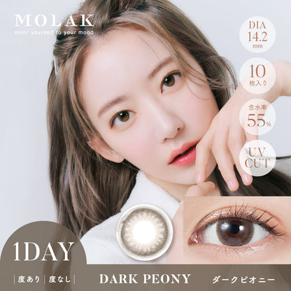 MOLAK ダークピオニー モデル装用イメージ