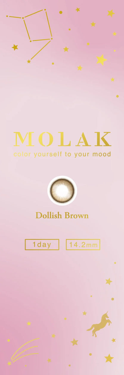 MOLAK ドーリッシュブラウン パッケージ