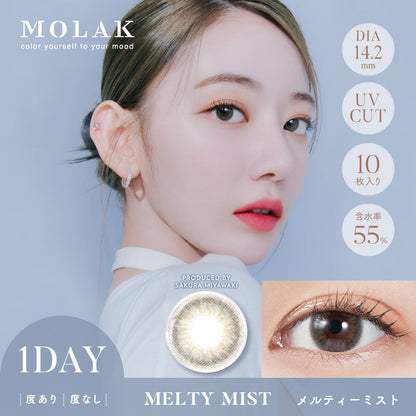 MOLAK メルティーミスト モデル装用イメージ