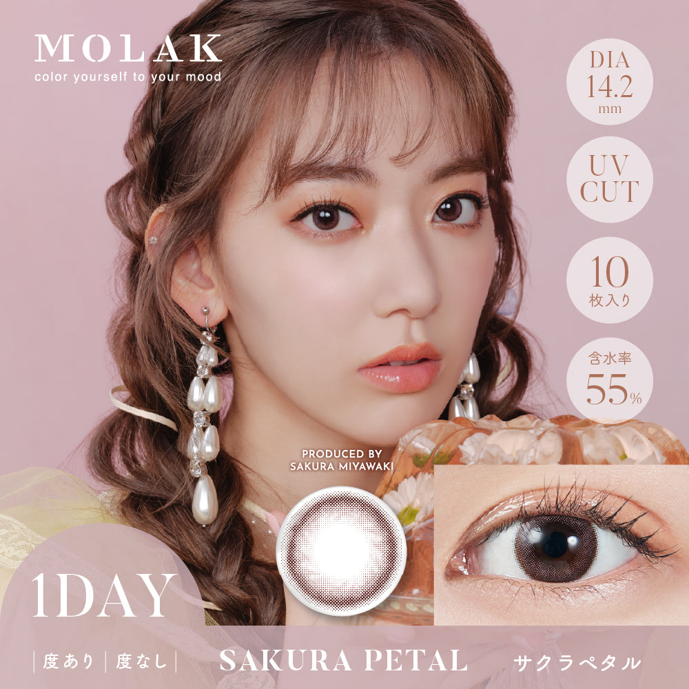 MOLAK サクラペタル モデル装用イメージ
