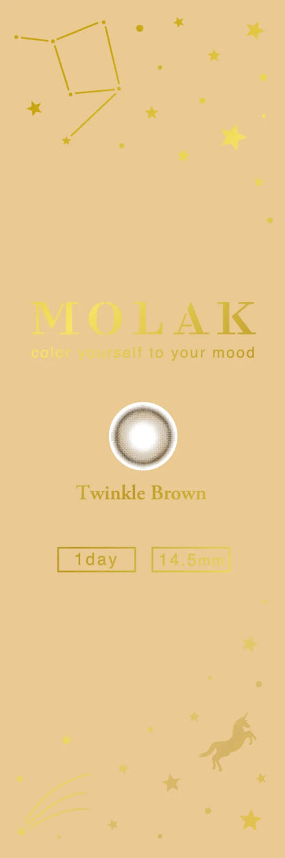 MOLAK トゥインクルブラウン パッケージ